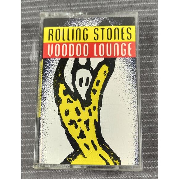The Rolling Stones Voodoo Lounge Cassette Tape You Got Me Rocking & More - Picture 1 of 3